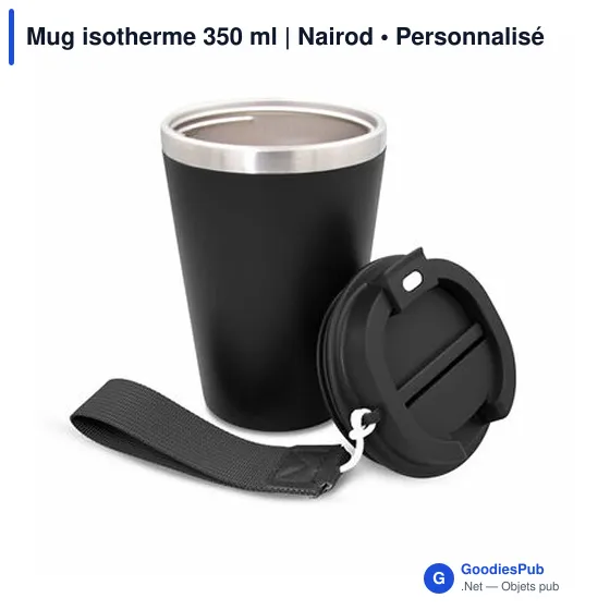 Mug isotherme 350 ml | Nairod - Image 5
