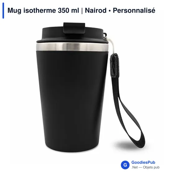 Mug isotherme 350 ml | Nairod - Image 6