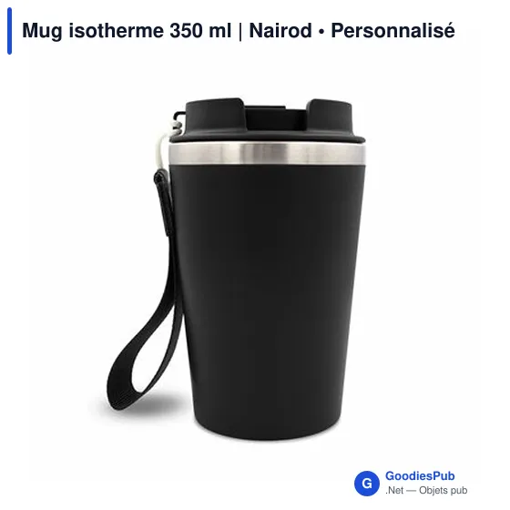Mug isotherme 350 ml | Nairod - Image 7