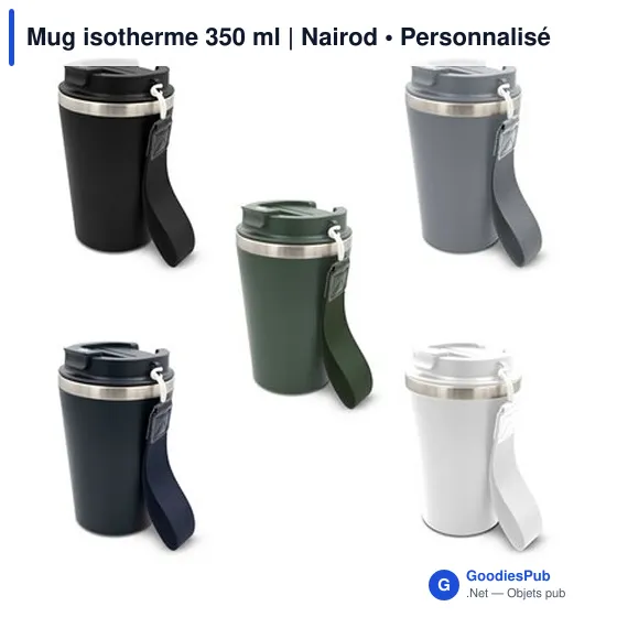 Mug isotherme 350 ml | Nairod - Image 10