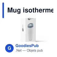 Mug isotherme personnalisable 400 ml avec logo - Air Gifts - Miniature 12
