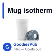 Mug isotherme personnalisable 400 ml avec logo - Air Gifts - Miniature 5
