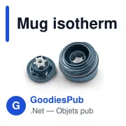 Mug isotherme personnalisable 400 ml avec logo - Air Gifts - Miniature 6