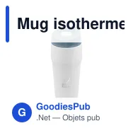 Mug isotherme personnalisable 400 ml avec logo - Air Gifts - Miniature 9