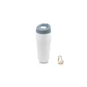 Variante bleu clair - Mug isotherme personnalisable 400 ml avec logo - Air Gifts