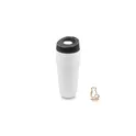Variante noir - Mug isotherme personnalisable 400 ml avec logo - Air Gifts