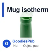 Mug isotherme personnalisable 450 ml avec logo - Air Gifts | Zesha - Miniature 3