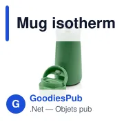 Mug isotherme personnalisable 450 ml avec logo - Air Gifts | Zesha - Miniature 4