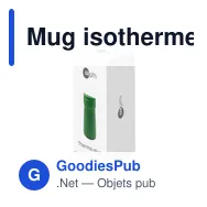Mug isotherme personnalisable 450 ml avec logo - Air Gifts | Zesha - Miniature 9