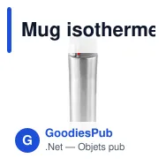 Mug isotherme personnalisable 450 ml avec logo - Els - Miniature 11