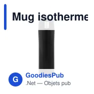 Mug isotherme personnalisable 450 ml avec logo - Els - Miniature 4
