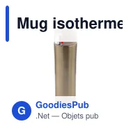 Mug isotherme personnalisable 450 ml avec logo - Els - Miniature 6