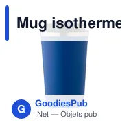 Mug isotherme de 380 ml en acier inoxydable Sofia - Miniature 8