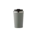 Variante gris - Mug isotherme de 380 ml en acier inoxydable Sofia