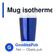 Mug isotherme personnalisable 450 ml avec logo - Velma - Miniature 2