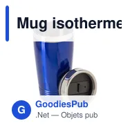 Mug isotherme personnalisable 450 ml avec logo - Velma - Miniature 9
