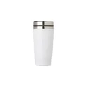 Variante blanc - Mug isotherme personnalisable 450 ml avec logo - Velma