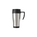 Variante argenté - Mug isotherme personnalisable en acier inoxydable avec logo