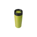Variante vert citron - Mug isotherme personnalisable Elisa avec logo - 450 ml