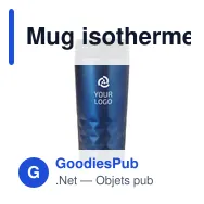 Mug isotherme double paroi Lorraine - Miniature 12