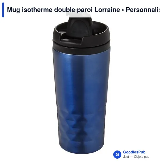 Mug isotherme double paroi Lorraine - Image 4