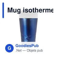 Mug isotherme double paroi Lorraine - Miniature 5