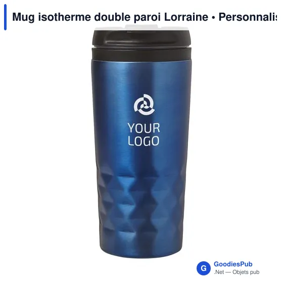 Mug isotherme double paroi Lorraine - Image 6
