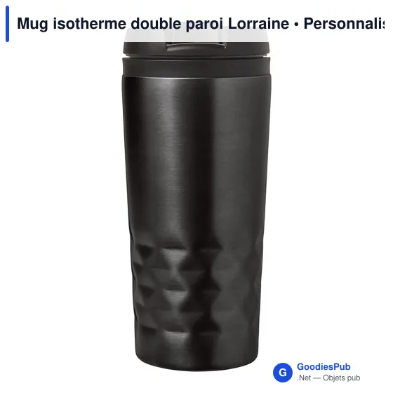 Mug isotherme double paroi Lorraine - Image 7