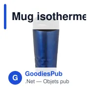 Mug isotherme double paroi Lorraine - Miniature 8