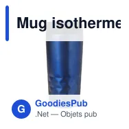 Mug isotherme double paroi Lorraine - Miniature 9