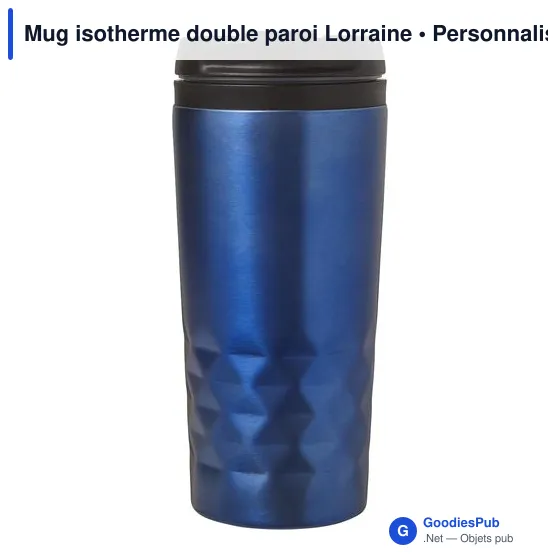 Mug isotherme double paroi Lorraine - Image 9