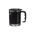 Variante noir - Mug isotherme en acier inoxydable Gabi