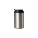 Variante argenté - Mug isotherme en acier inoxydable Gisela