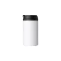 Variante blanc - Mug isotherme en acier inoxydable Gisela