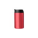 Variante rouge - Mug isotherme en acier inoxydable Gisela