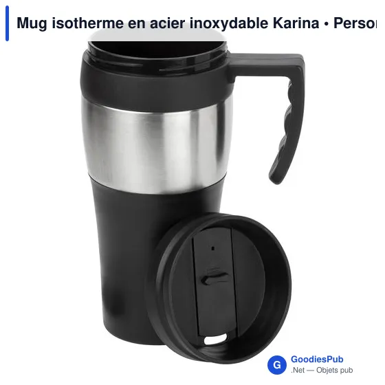 Mug isotherme personnalisable avec logo pour entreprises - Image 4