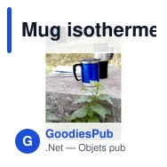 Mug isotherme personnalisable avec logo pour entreprises - Miniature 5