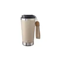 Variante beige - Mug isotherme en acier inoxydable recyclé Kayla