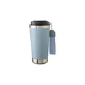 Variante bleu pastel - Mug isotherme en acier inoxydable recyclé Kayla