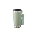 Variante vert pastel - Mug isotherme en acier inoxydable recyclé Kayla