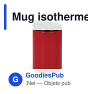 Mug isotherme personnalisable étanche 200 ml avec logo - Inox - Miniature 8