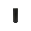 Variante Noir - Mug isotherme personnalisable en inox 400 ml avec logo - Flow
