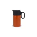 Variante Orange - Mug isotherme personnalisable à poignée 250 ml avec logo - Flow