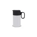 Variante Blanc - Mug isotherme personnalisable à poignée 250 ml avec logo - Flow