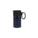 Variante Bleu foncé - Mug isotherme personnalisable à poignée 250 ml avec logo - Flow