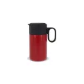 Variante Rouge - Mug isotherme personnalisable à poignée 250 ml avec logo - Flow