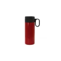 Variante Rouge - Mug isotherme personnalisable à poignée 400 ml avec logo - Flow