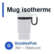 Mug isotherme de voiture personnalisable 300 ml avec logo - Flow - Miniature 3