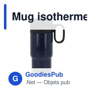 Mug isotherme de voiture personnalisable 300 ml avec logo - Flow - Miniature 5