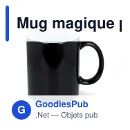 Mug magique personnalisable en grès cérame 300 ml avec logo - Oslo - Miniature 2